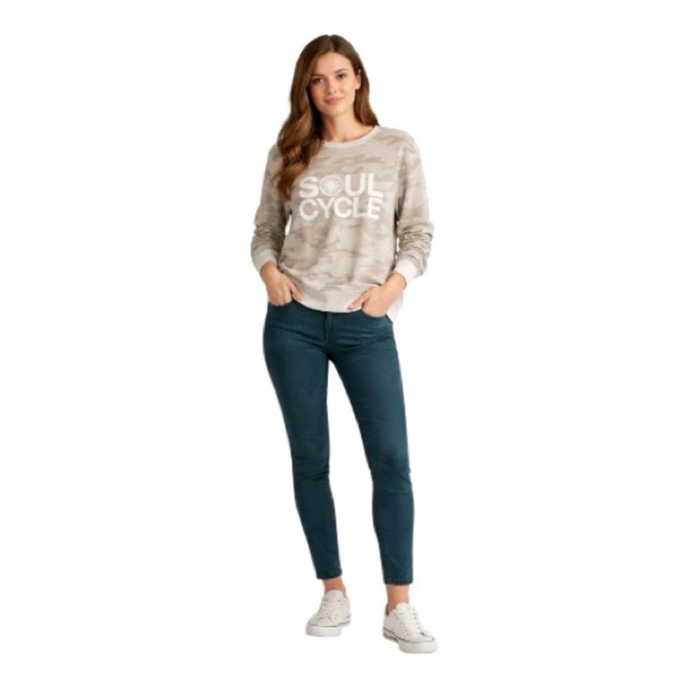 SoulCycle Camo Long Sleeve Sweatshirt L - Picture 10 of 10